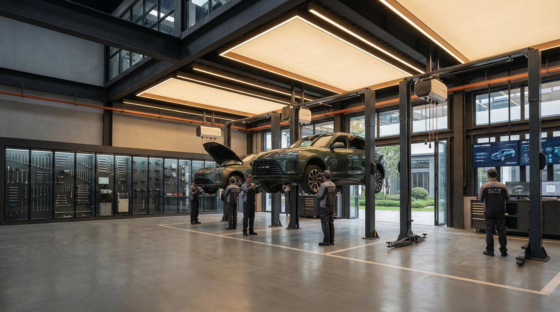 16岁视频修车改装工作室